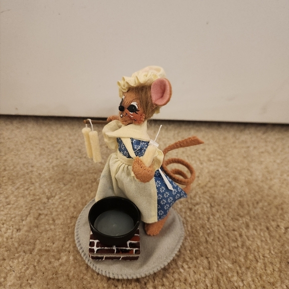 Annalee 5in Colonial Blacksmith + Candlemaker Mouse Figurines - Picture 6 of 10